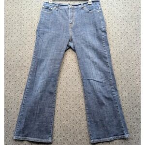 Levis 512 Perfectly Slimming Womens 14 SC Boot Cut Jeans Tummy Panel Flap Pocket